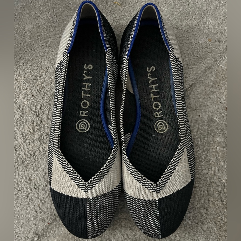 Rothy’s Plaid Flats